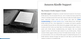 My kindle support