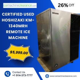 Certified Used Hoshizaki KM-1340MRH Remote Ice Machine