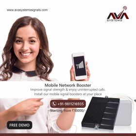 Free Demo of Mobile Network Signal Booster in Delhi