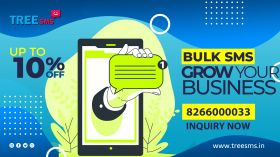 Get 10% off on All bulk SMS service all over India