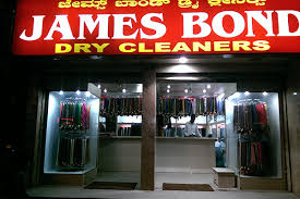 James Bond Dry Cleaners
