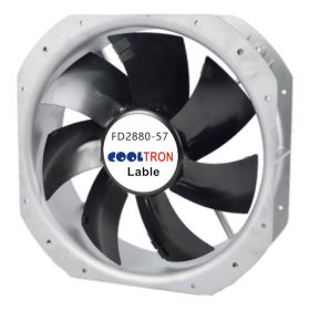 High speed dc fan Ø280x80mm FD2880-57 Series