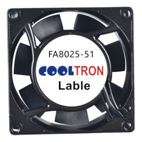 High temperature ac fan 80x80x25mm FA8025-51Serier