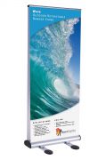 Wave Banner Stand - For Heavy Duty Outdoor Use
