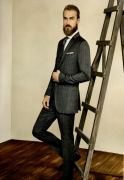 Business 2 Piece Glen Plaid/ Windowpane Wool Suits