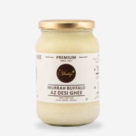 Pure A2 Murrah Buffalo Ghee -500ml- Shahji Ghee