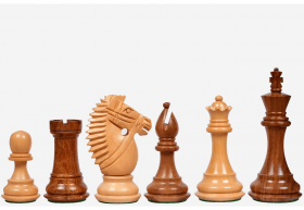 The Bridle Knight Series Wooden Chess Pieces