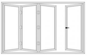 Slide and Fold uPVC doors