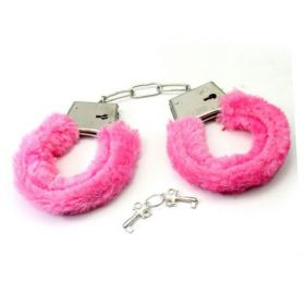 Fluffy Pink Handcuffs for the Bride | Hens Night S