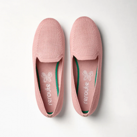 Rose Pink Sugar Loafers for Women | Pink Loafers