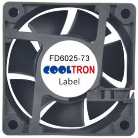 DC axial fan 12v 60x60x25mm FD6025-73 Series