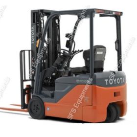 2nd-hand forklift for rental at SFS Equipments.