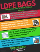 Pharma Grade LDPE bags 