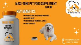 MAXI-TONE PET FOOD SUPPLEMENT