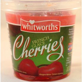 Whitworths French Glace Cherries 100g