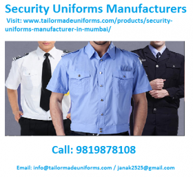 Security Uniforms Manufacturers