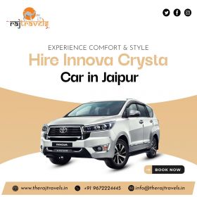 Innova Crysta car rental Jaipur