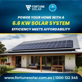 Affordable 6.6kW Solar System – Best Deals from Fo