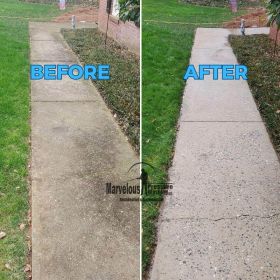Driveways, Sidewalks, and Patio cleaning