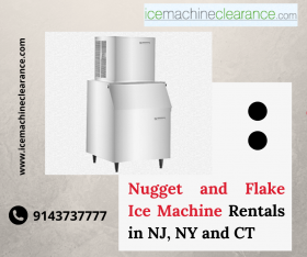 Nugget and Flake Ice Machine Rentals in NJ, NY and