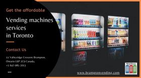 Get affordable vending machines services Toronto