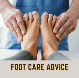 Foot care advice