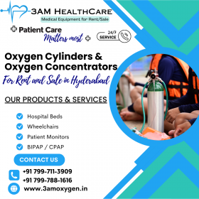 Oxygen Cylinder for Rent in Hyderabad