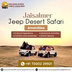 Explore Desert Jeep Safari in Jaisalmer → Affordab