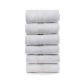 Cotton white hand towels
