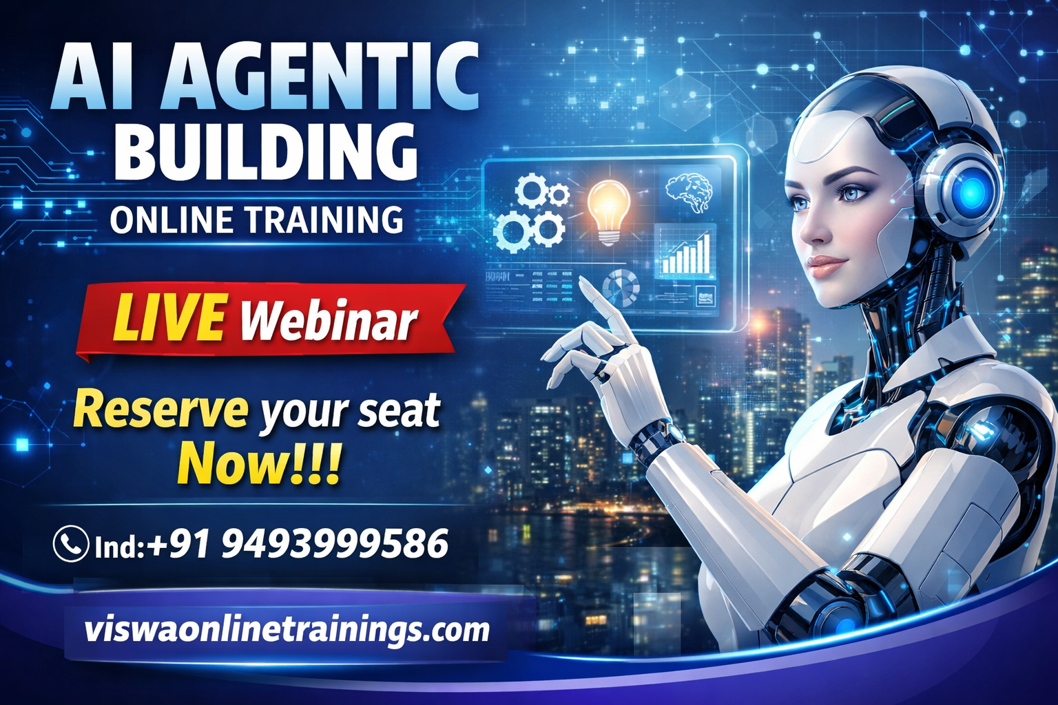 AI Agentic Building Online Coaching Classes In India, Hyderabad