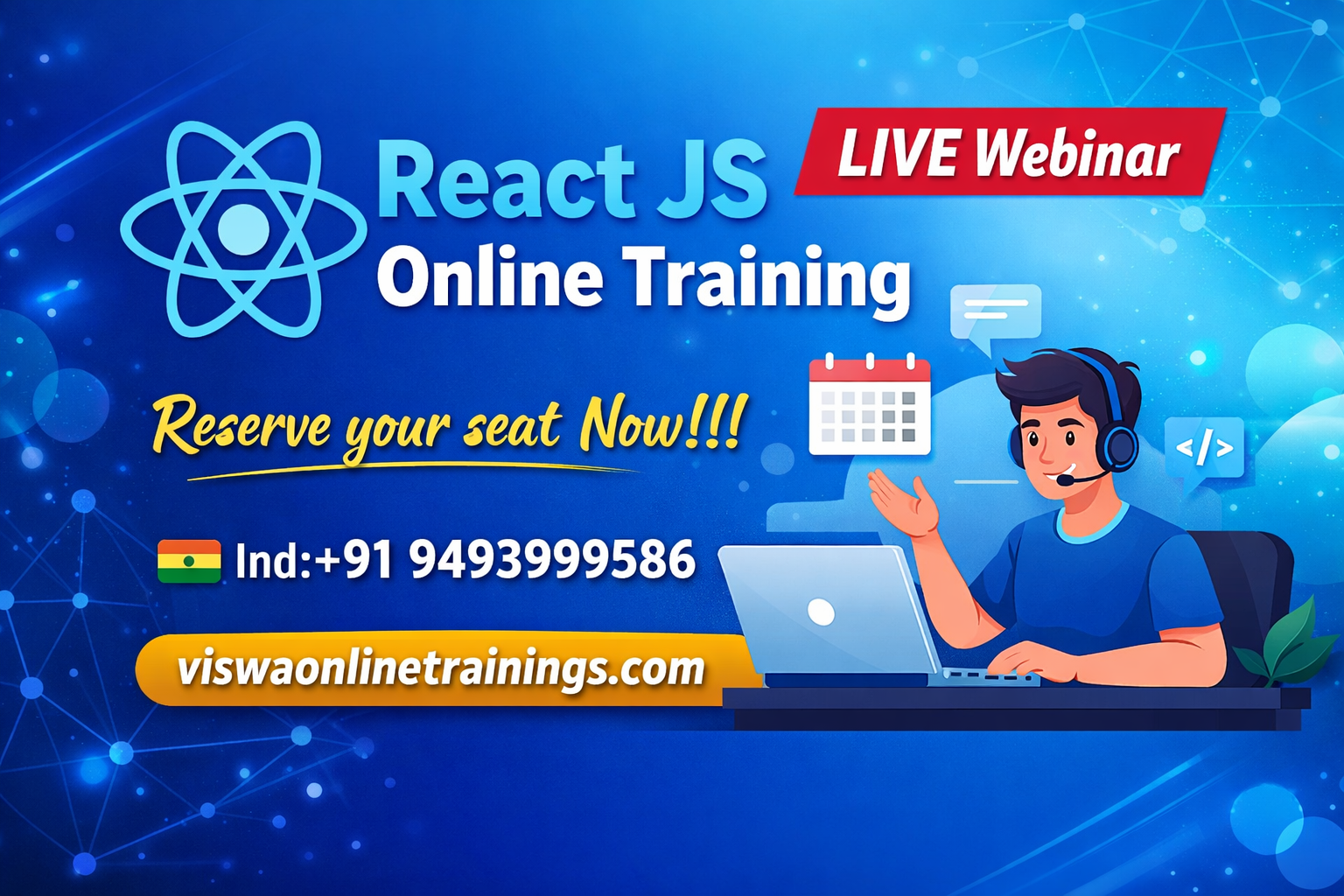 React JS Online Training From Hyderabad India