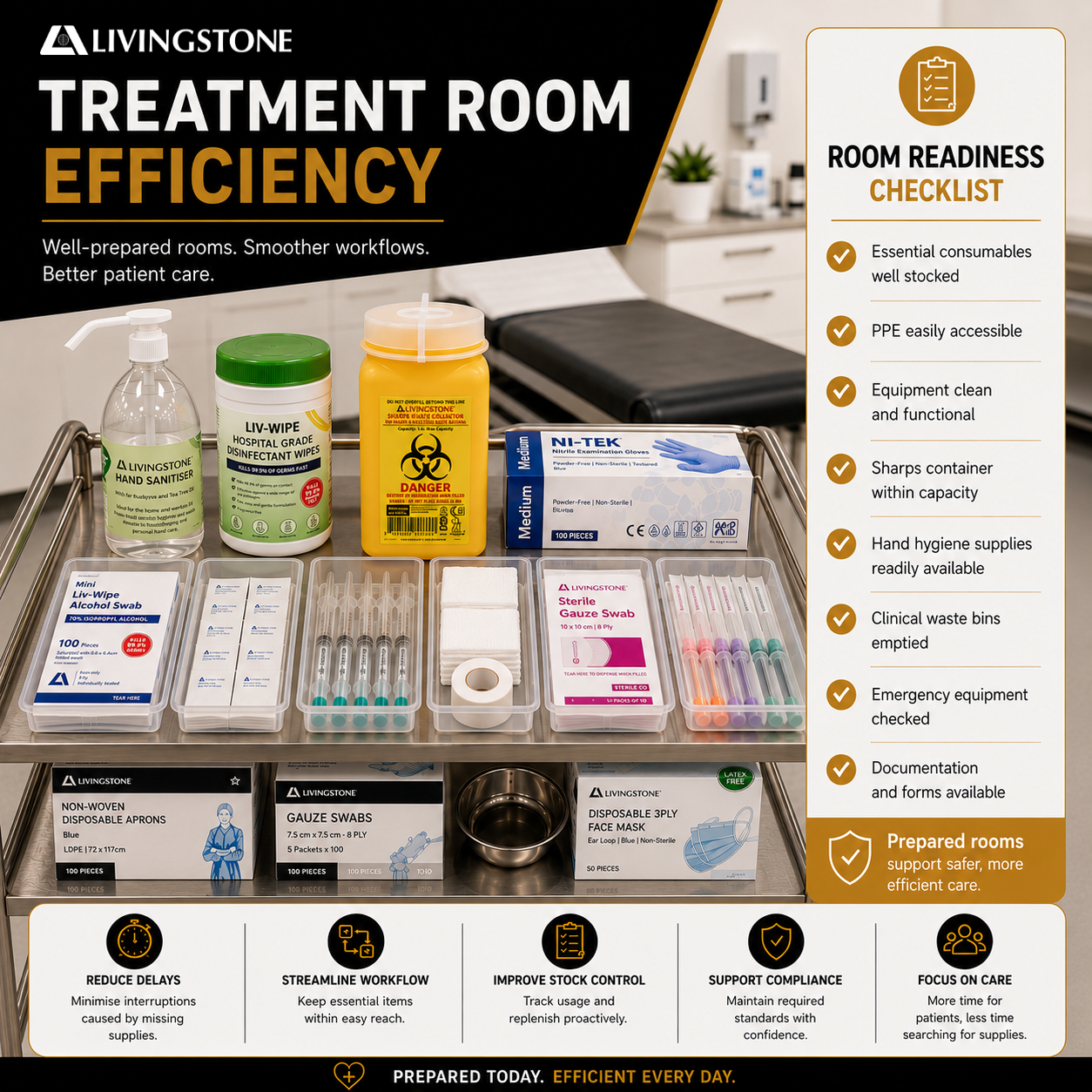 Treatment Room Efficiency Starts With Preparation