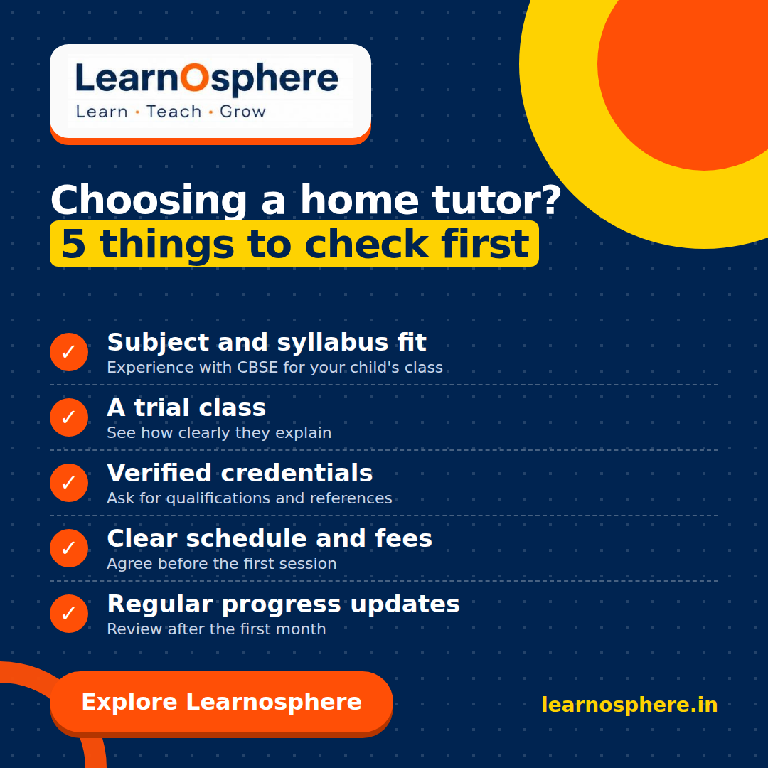 Learnosphere - Home tuition services