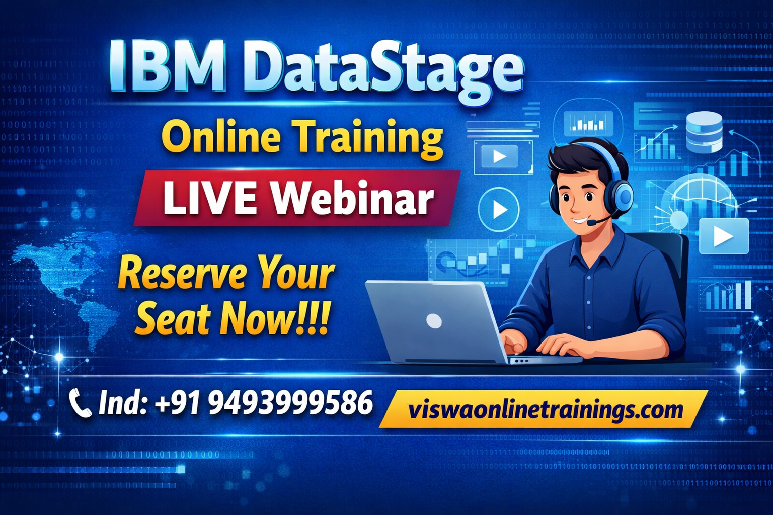 Best IBM DataStage Online Training & Real Time Support From India, Hyderabad