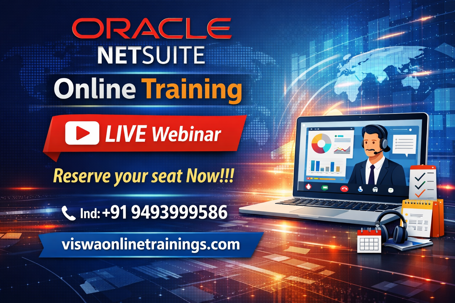 Oracle NetSuite Training from India | Best Online Training Institute