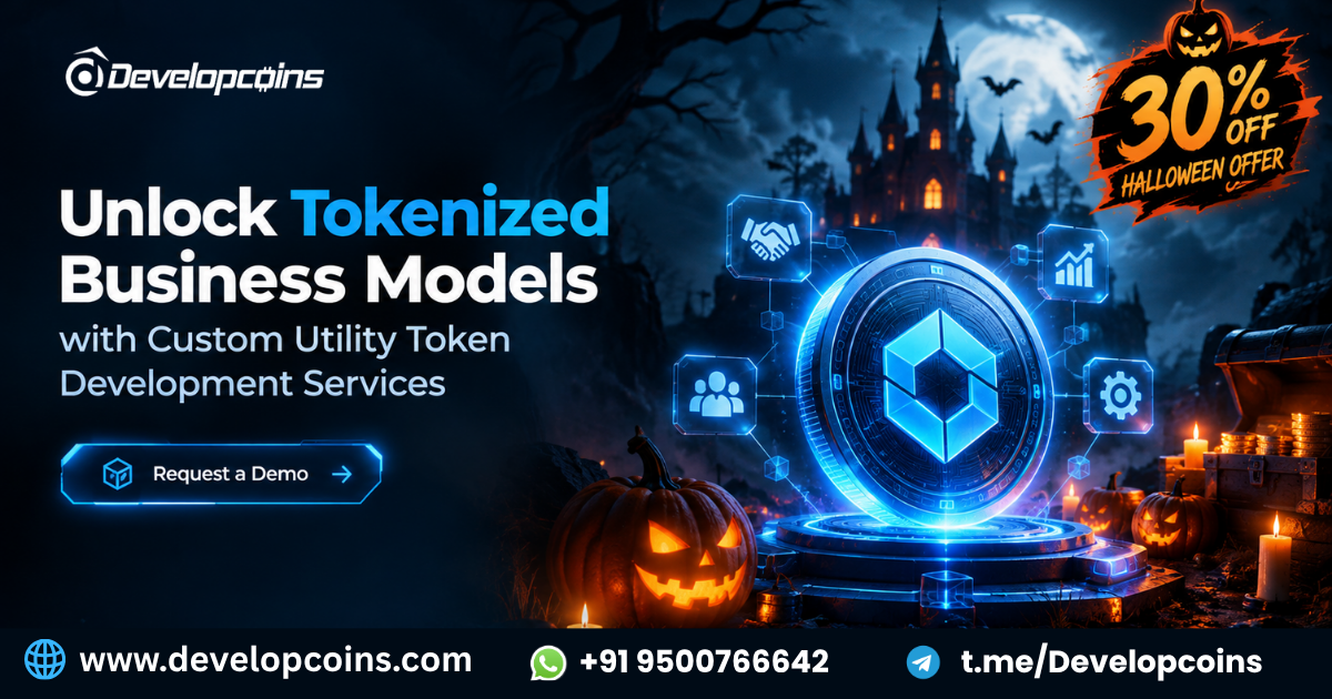 Unlock Tokenized Business Models with Custom Utility Token Development Services