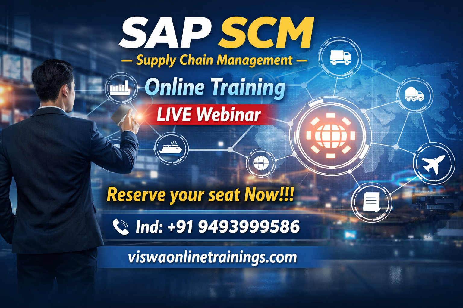 SAP SCM Certification Online Training from India, Hyderabad