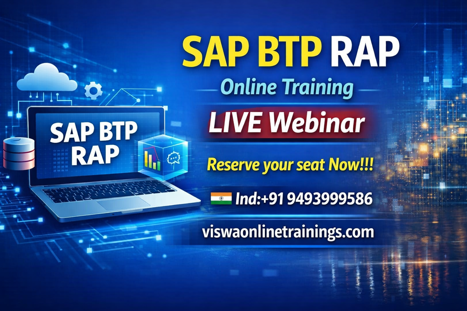 SAP BTP RAP Online Coaching Classes In India, Hyderabad