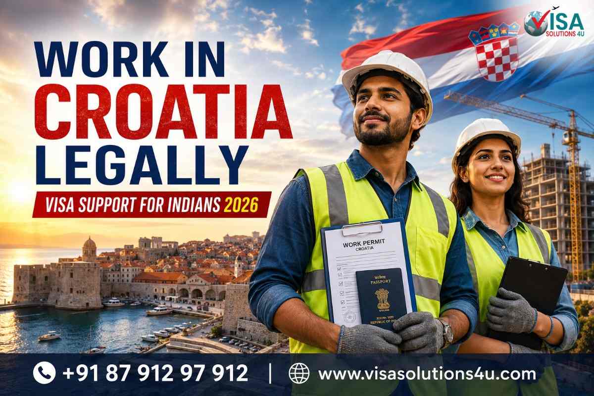 Croatia Work Permit 2026: Visa Support for Indians to Work in Croatia