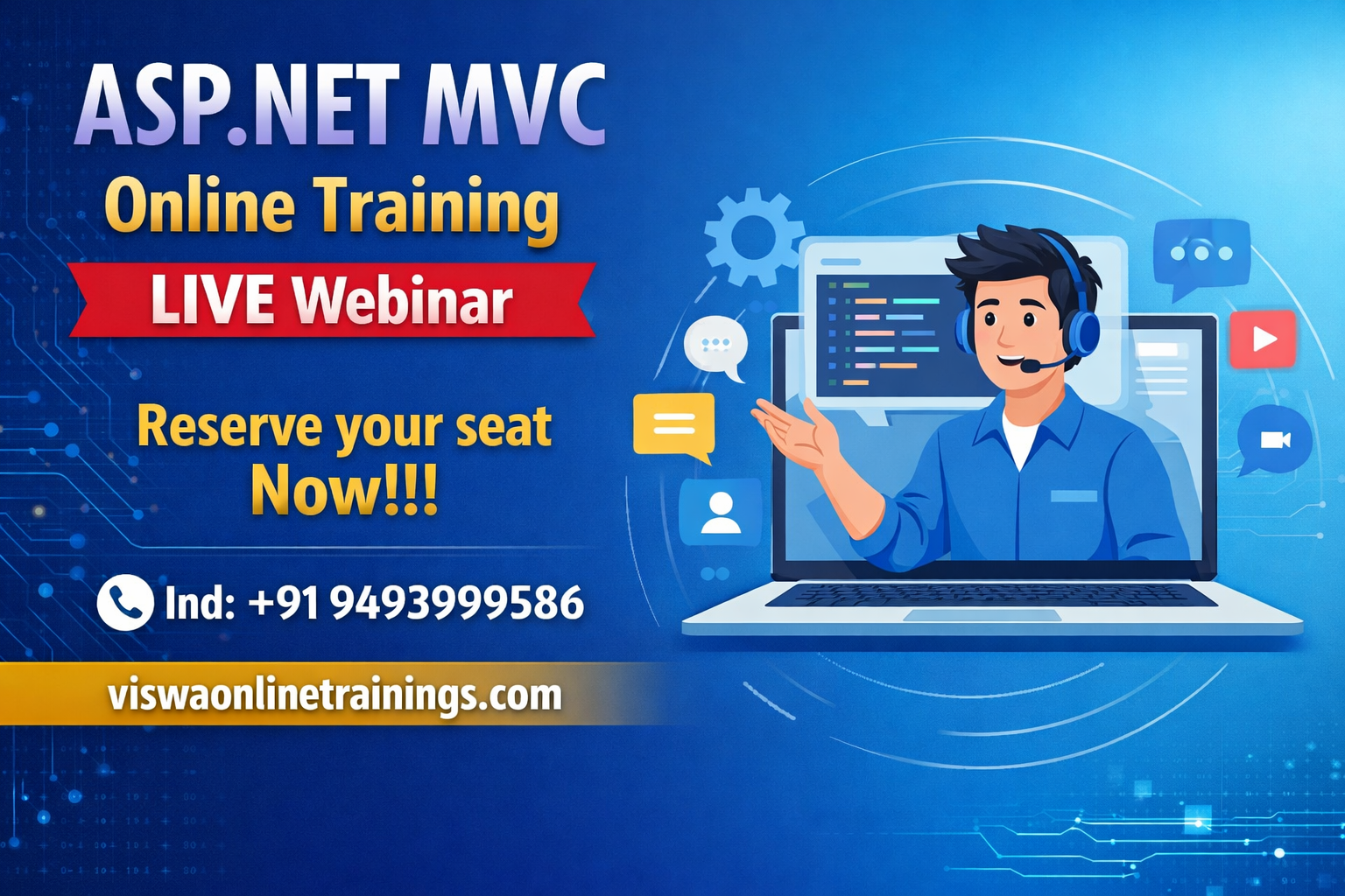 ASP .Net MVC Certification Online Training from India, Hyderabad