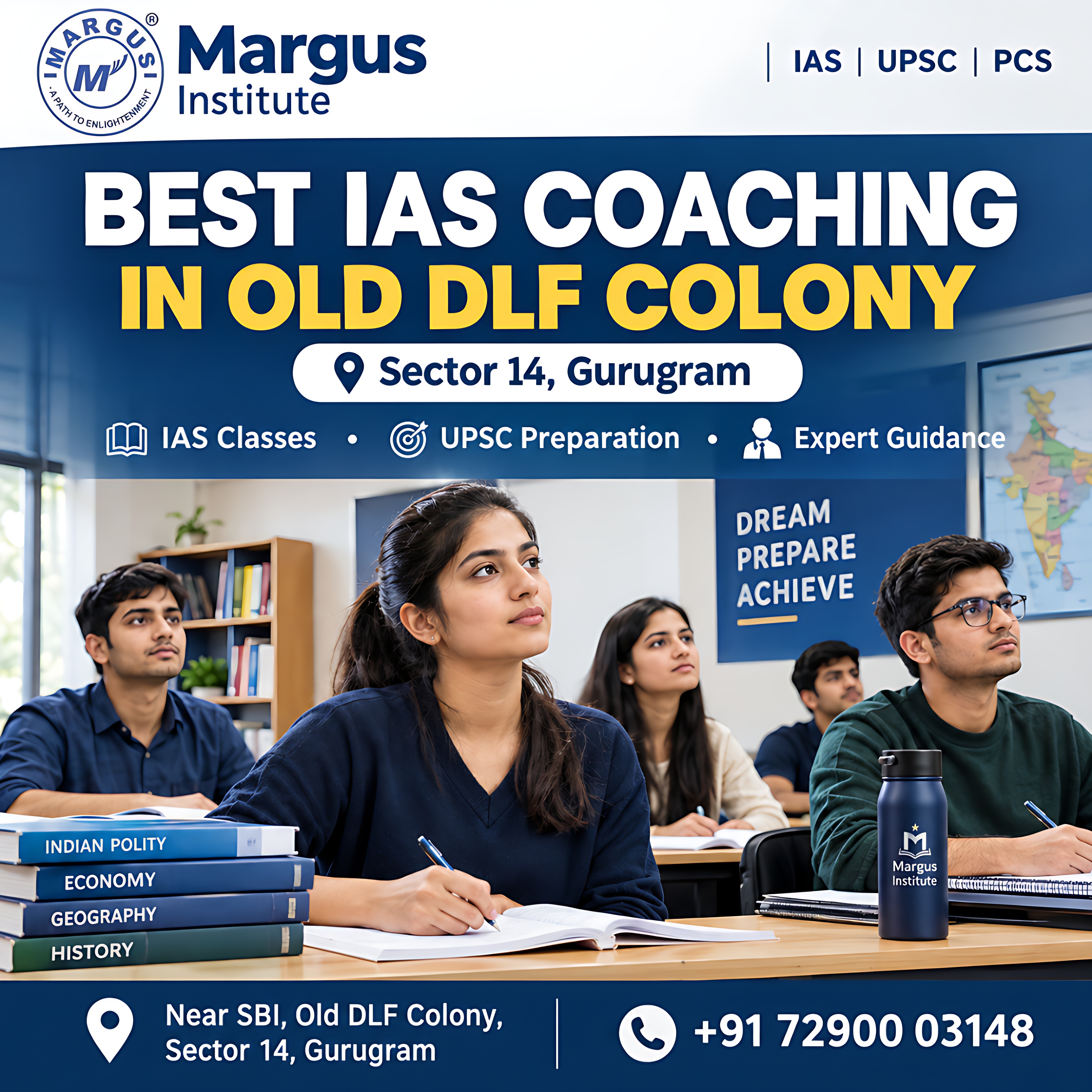 Best IAS Coaching in Old DLF Gurgaon