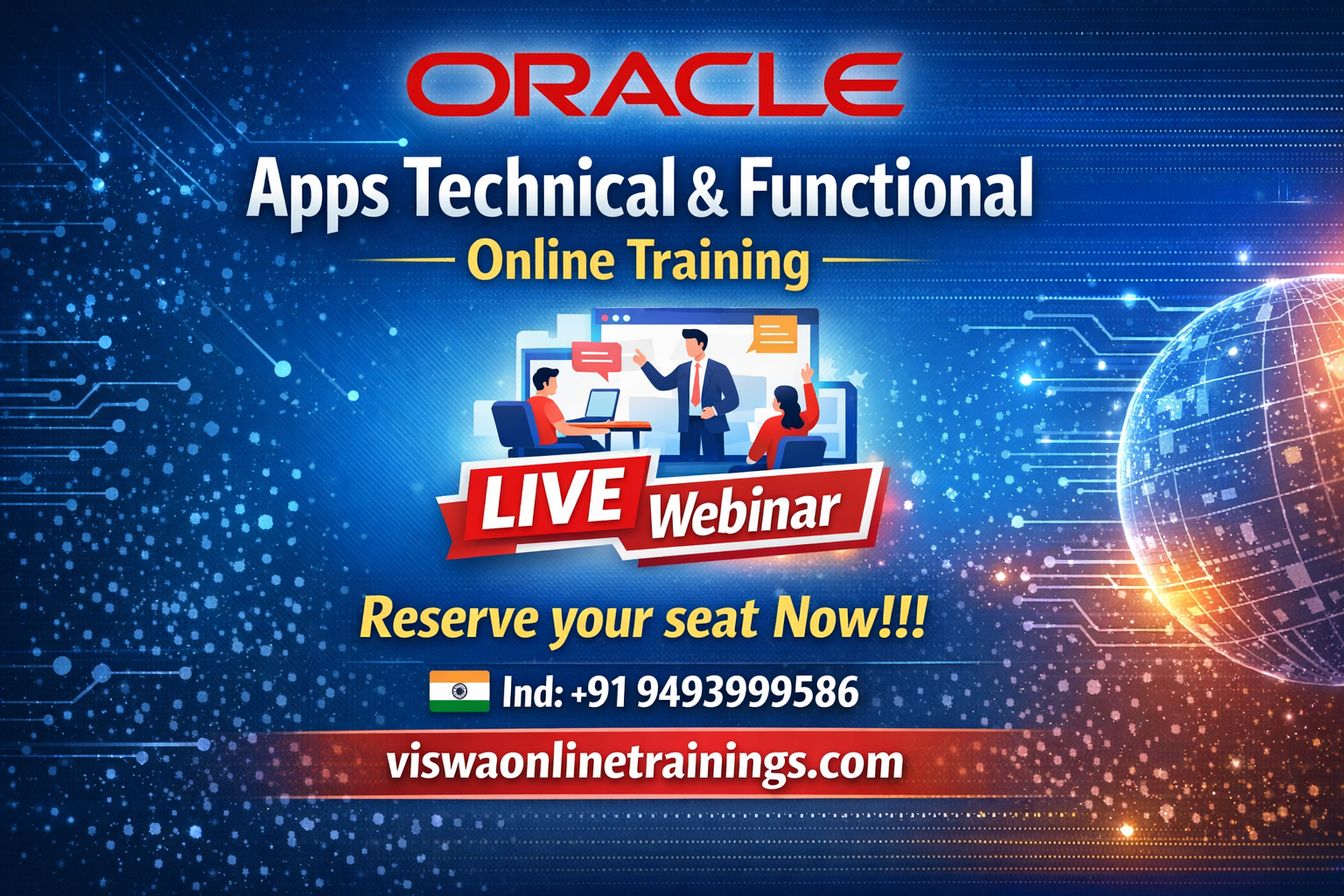 Oracle Apps Techno Online Coaching Classes In India, Hyderabad