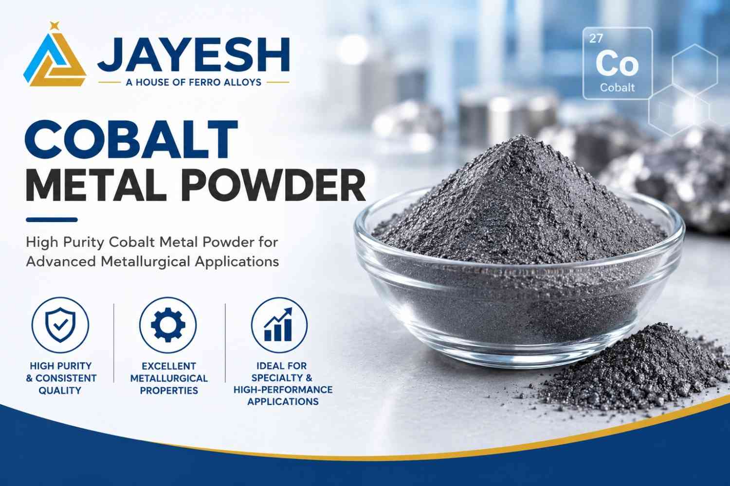 Contact Jayesh Group for Cobalt Metal Supply in India