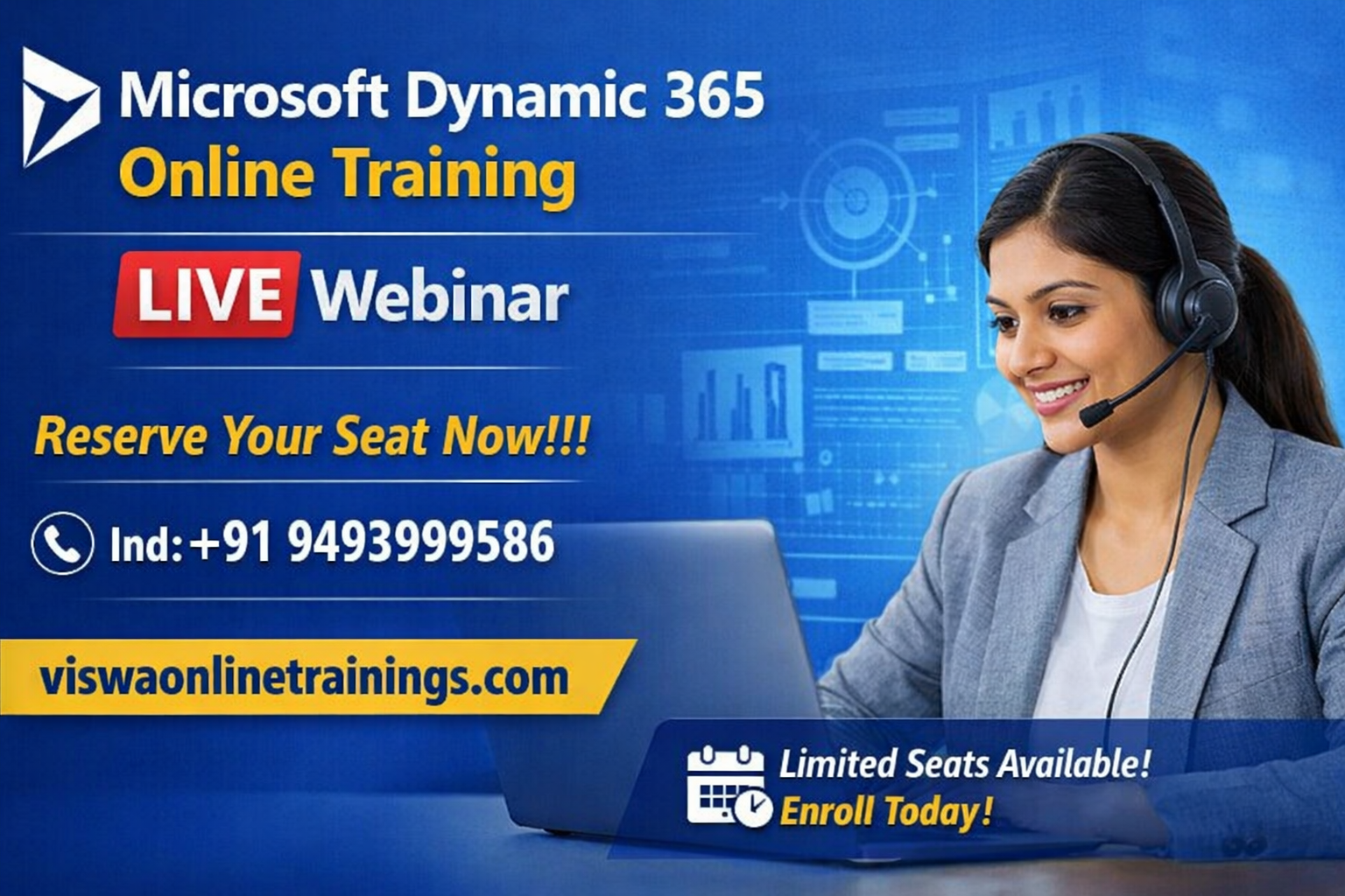 Microsoft Dynamics CRM 365 Online Training From Hyderabad India