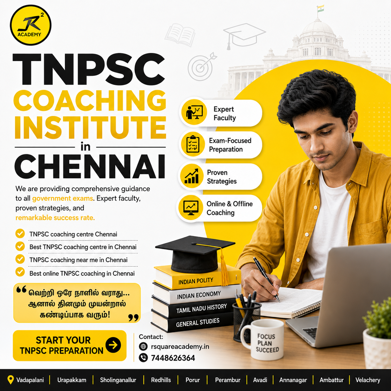 TNPSC Coaching Centre in Chennai – Expert Coaching for Government Exam Success
