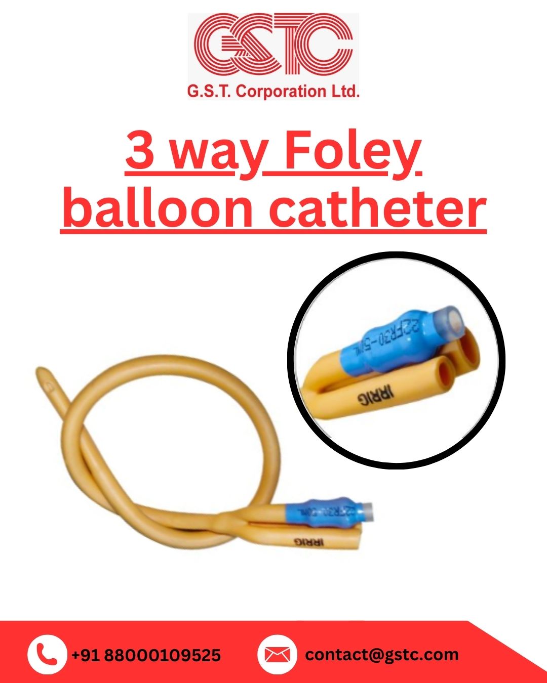 Buy Foley Balloon Catheter Supplier from India