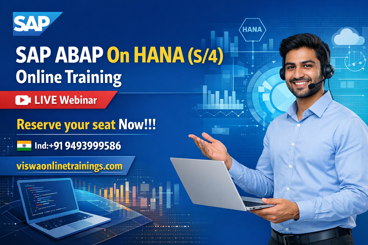 Best SAP ABAP On HANA Online Training Institute in Hyderabad