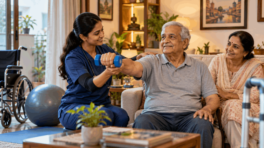 Physiotherapy at Home in Greater Noida, Delhi & Noida | APRC Home Care