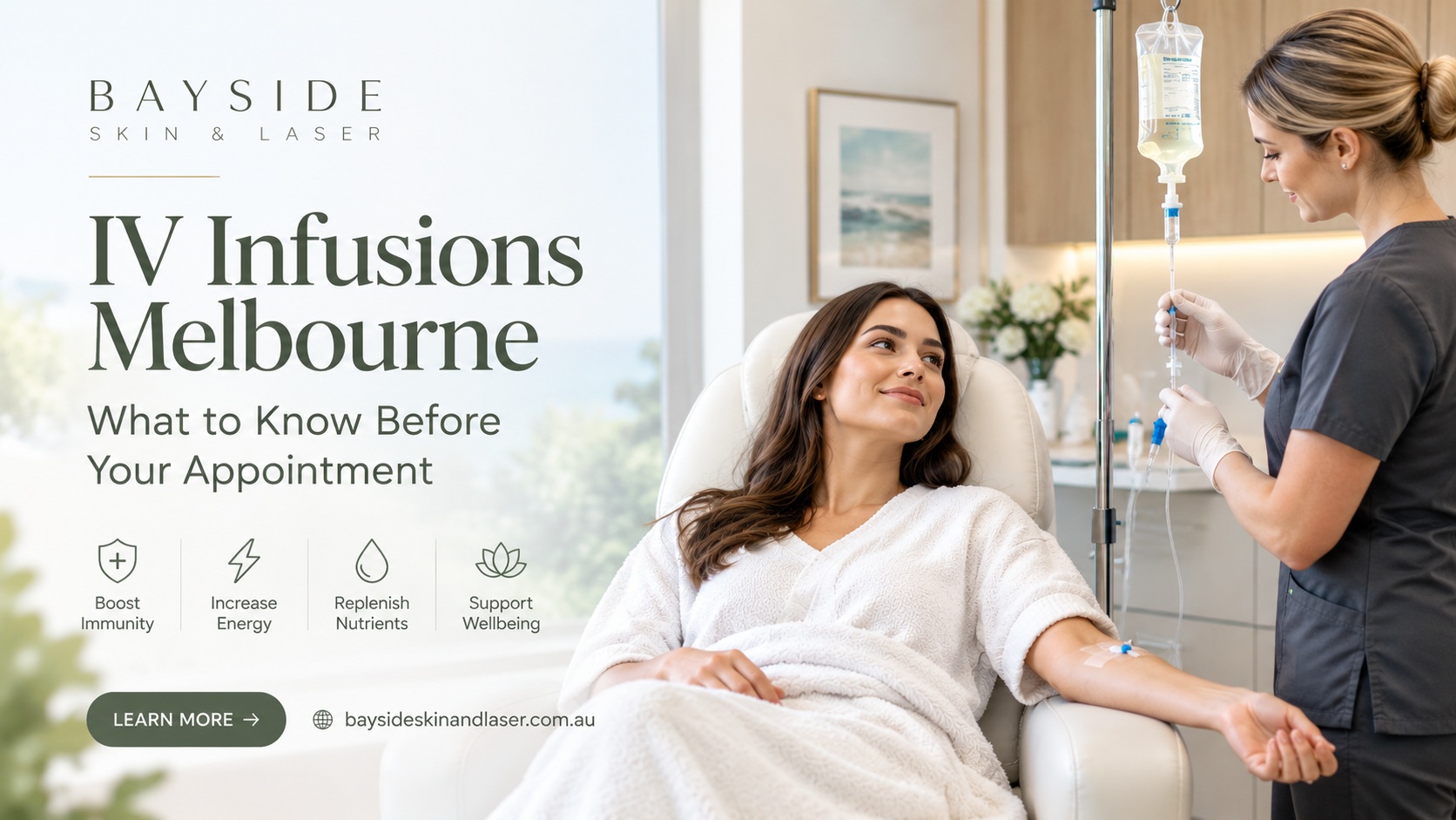 Explore IV Infusions Melbourne at Bayside Skin and Laser