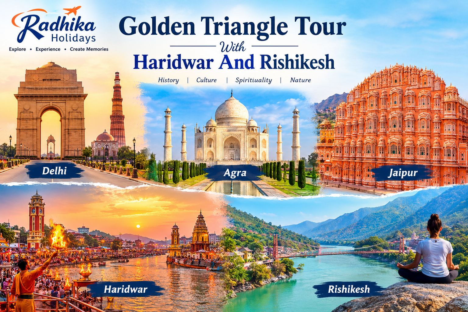 Golden Triangle Tour With Haridwar And Rishikesh